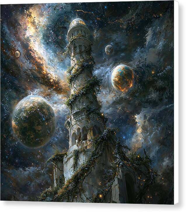 Celestial Spire - Canvas Print