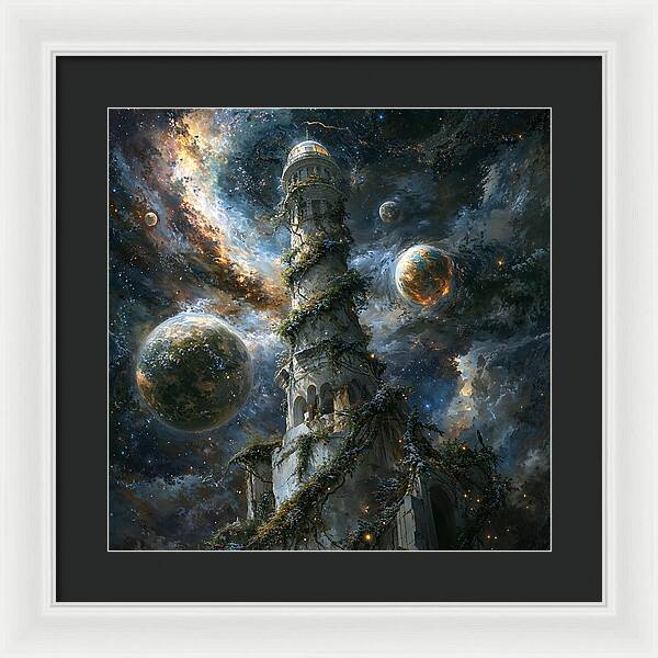 Celestial Spire - Framed Print