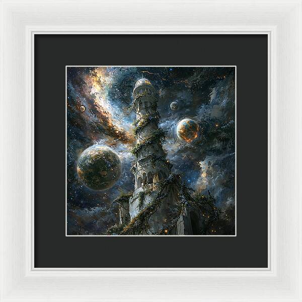 Celestial Spire - Framed Print
