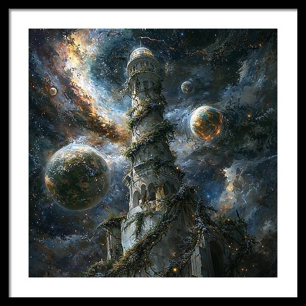 Celestial Spire - Framed Print