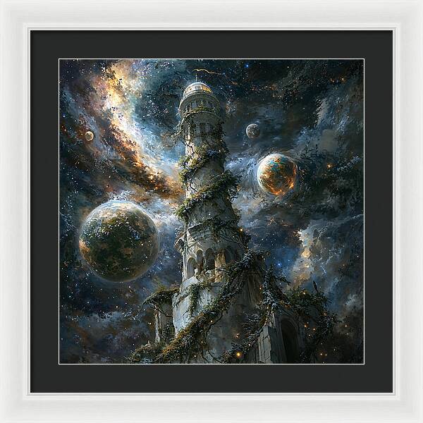 Celestial Spire - Framed Print
