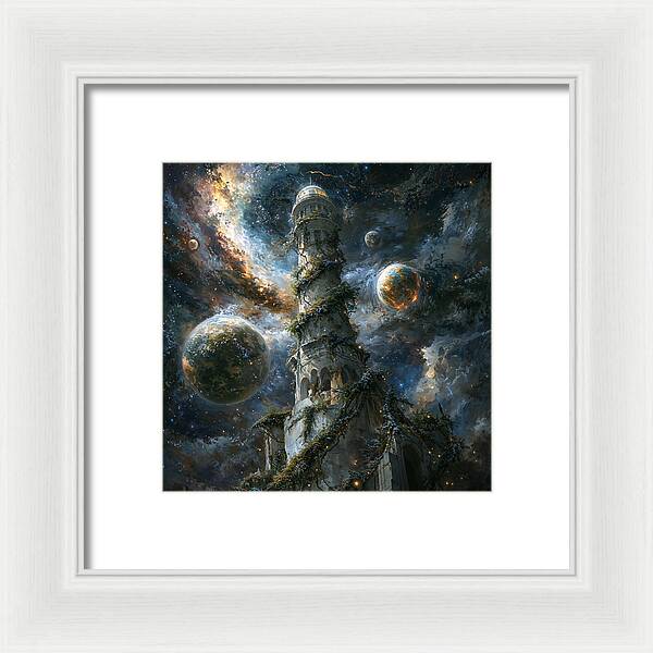 Celestial Spire - Framed Print