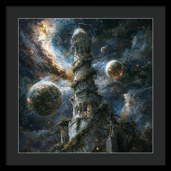 Celestial Spire - Framed Print