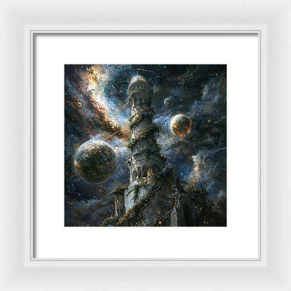 Celestial Spire - Framed Print