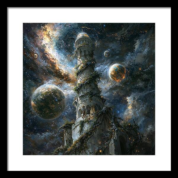 Celestial Spire - Framed Print