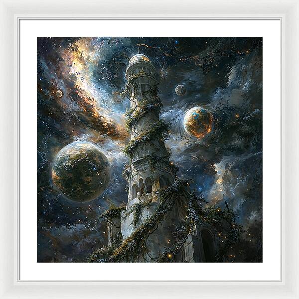 Celestial Spire - Framed Print