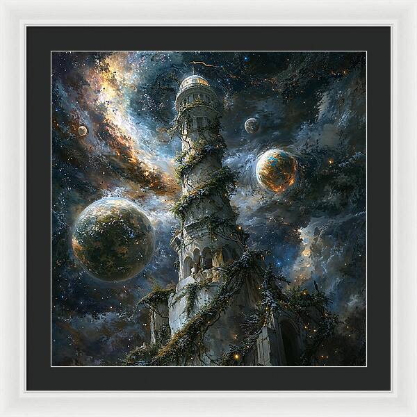Celestial Spire - Framed Print