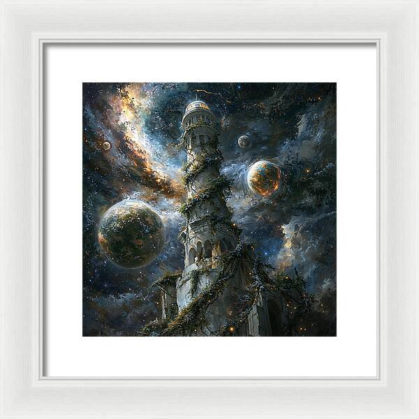 Celestial Spire - Framed Print