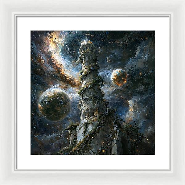 Celestial Spire - Framed Print
