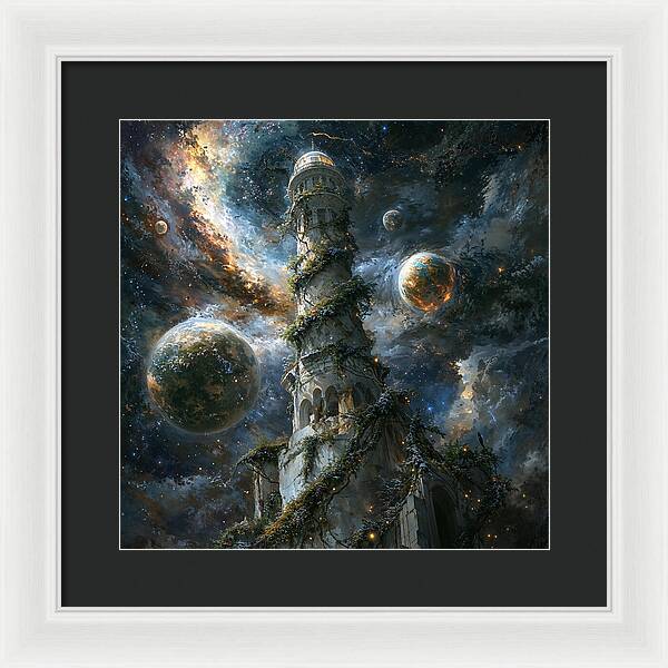 Celestial Spire - Framed Print