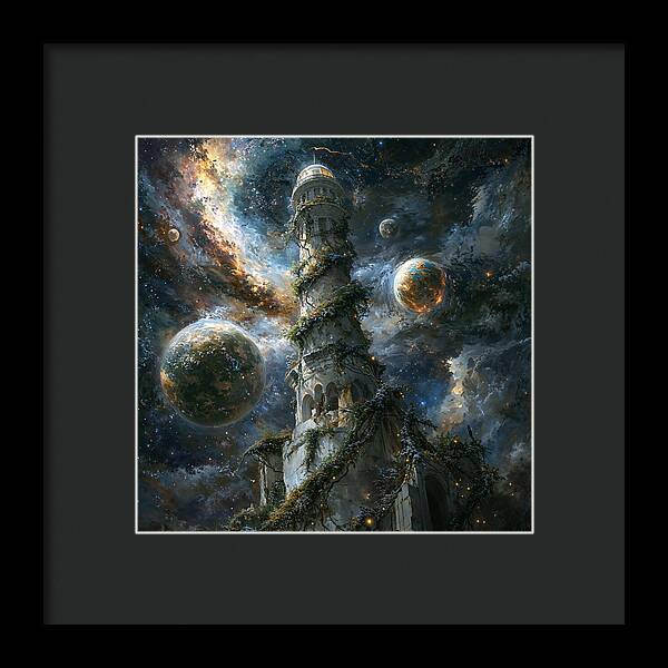 Celestial Spire - Framed Print