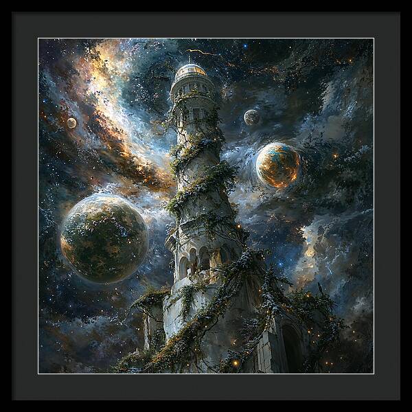 Celestial Spire - Framed Print