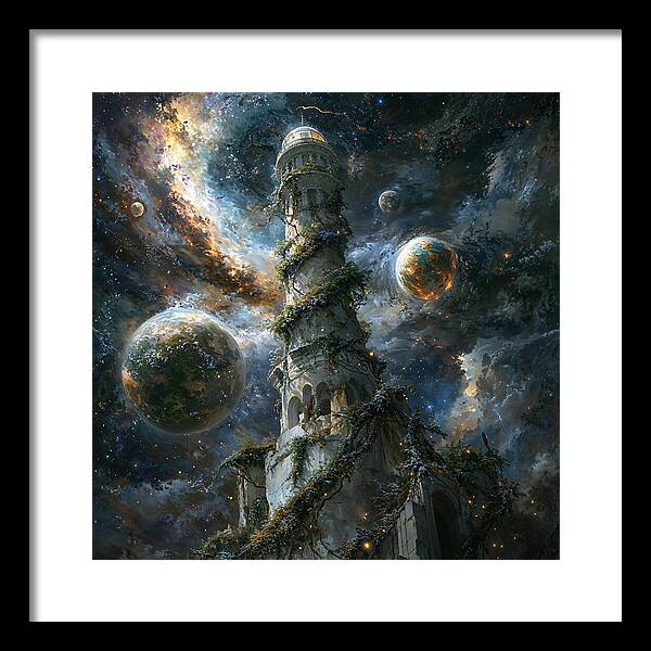 Celestial Spire - Framed Print