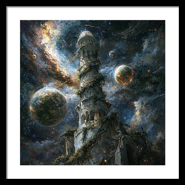 Celestial Spire - Framed Print
