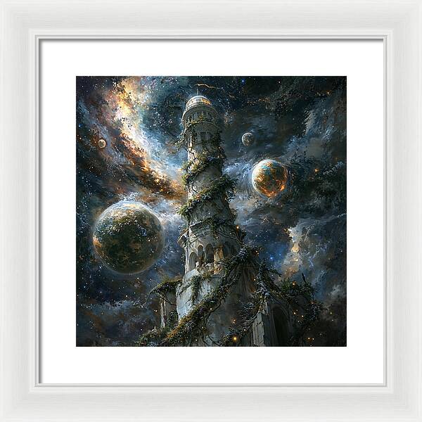 Celestial Spire - Framed Print