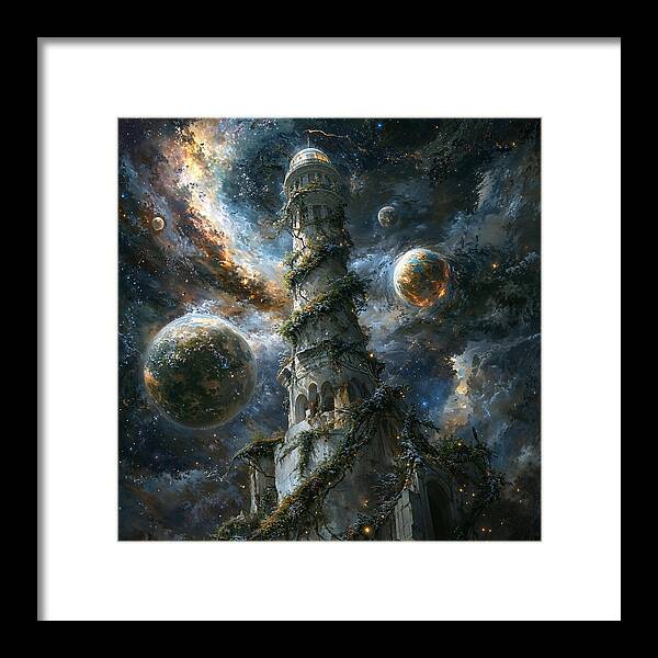 Celestial Spire - Framed Print