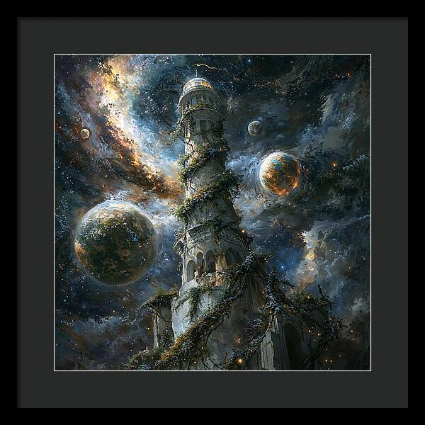 Celestial Spire - Framed Print