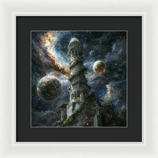 Celestial Spire - Framed Print
