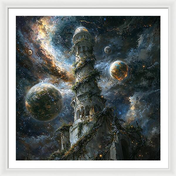 Celestial Spire - Framed Print