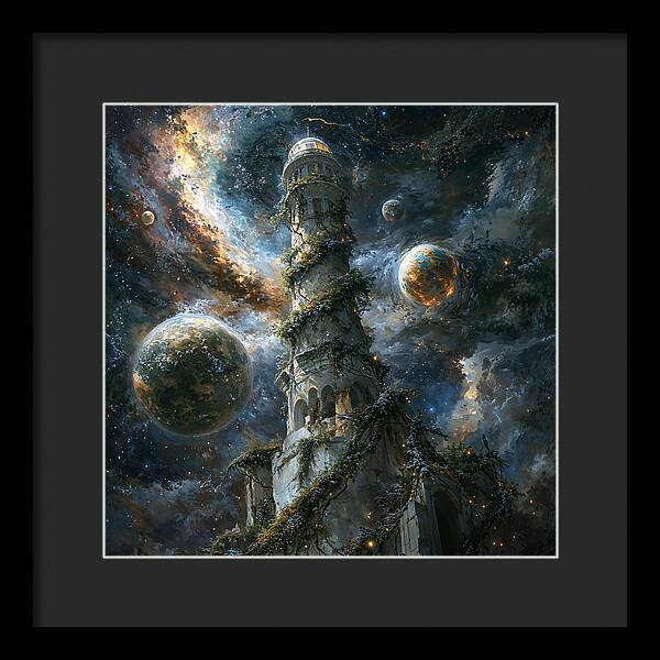 Celestial Spire - Framed Print