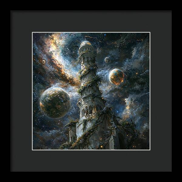 Celestial Spire - Framed Print