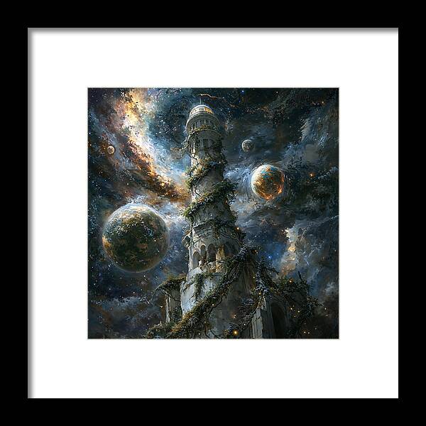 Celestial Spire - Framed Print