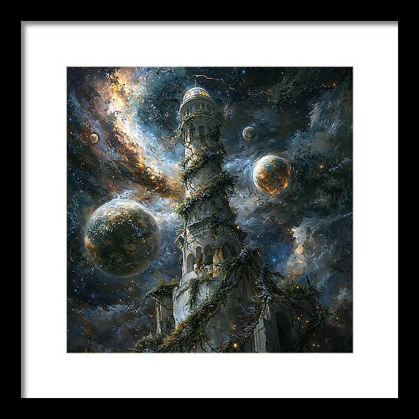 Celestial Spire - Framed Print