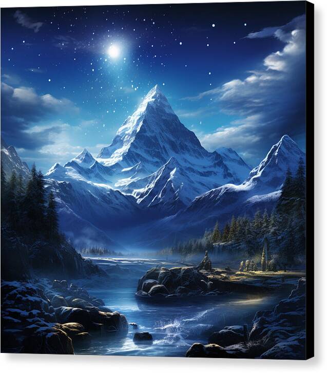 Celestial Tranquility - Canvas Print