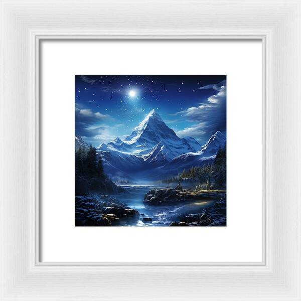 Celestial Tranquility - Framed Print