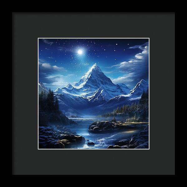 Celestial Tranquility - Framed Print