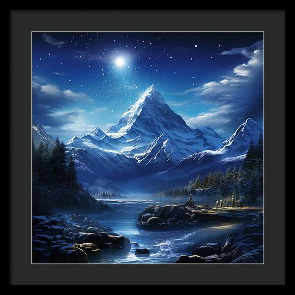 Celestial Tranquility - Framed Print