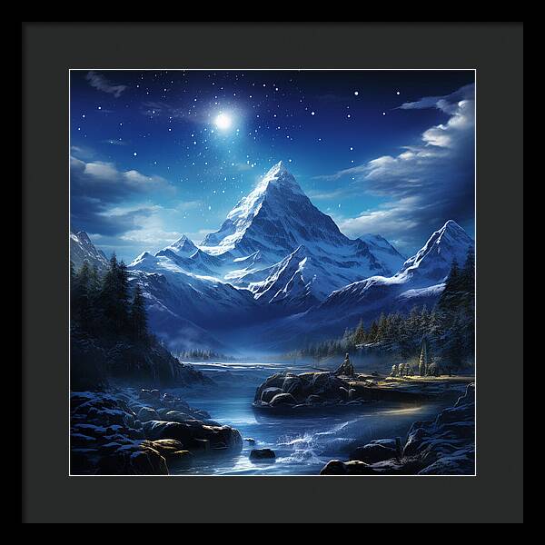 Celestial Tranquility - Framed Print