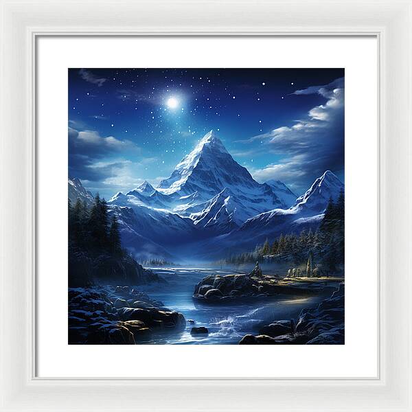 Celestial Tranquility - Framed Print