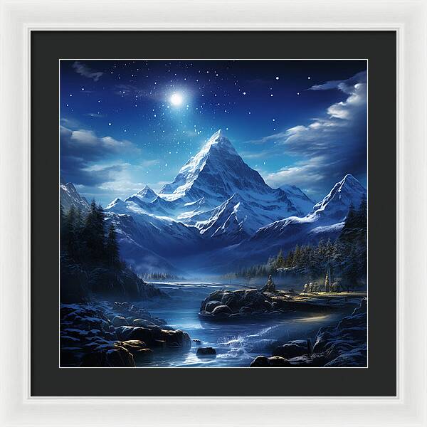 Celestial Tranquility - Framed Print