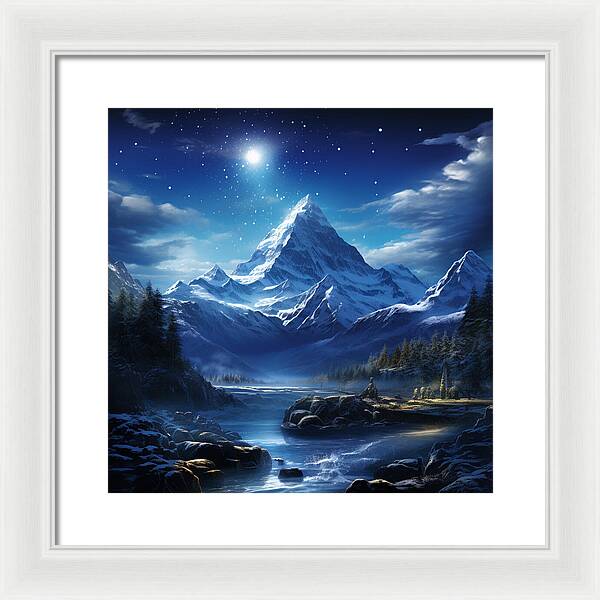 Celestial Tranquility - Framed Print