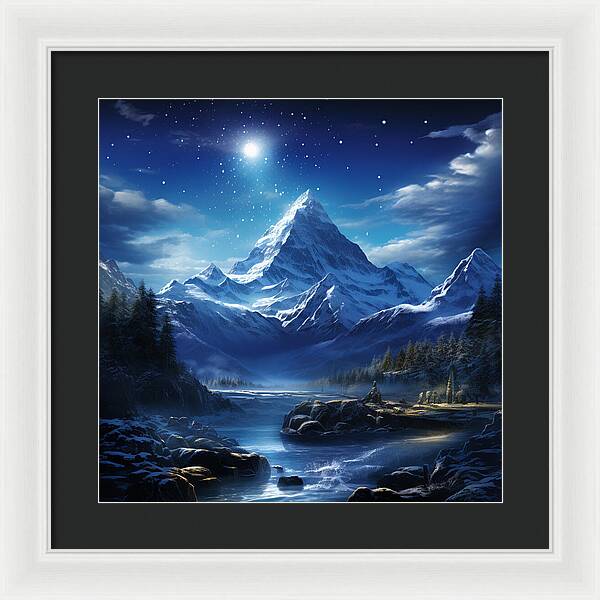 Celestial Tranquility - Framed Print