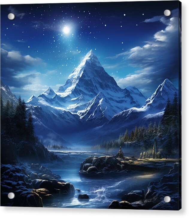 Celestial Tranquility - Acrylic Print