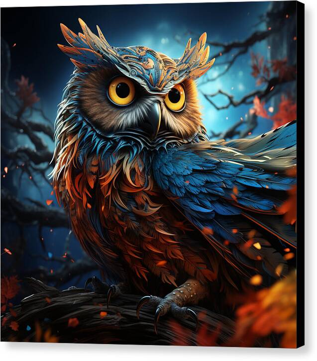 Celestial Watcher - Canvas Print
