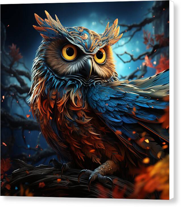 Celestial Watcher - Canvas Print