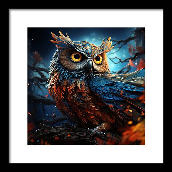 Celestial Watcher - Framed Print