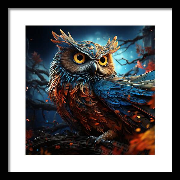 Celestial Watcher - Framed Print