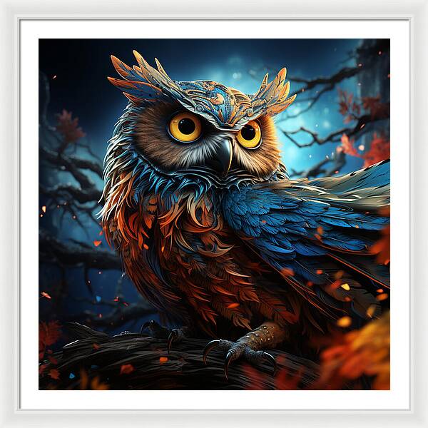 Celestial Watcher - Framed Print