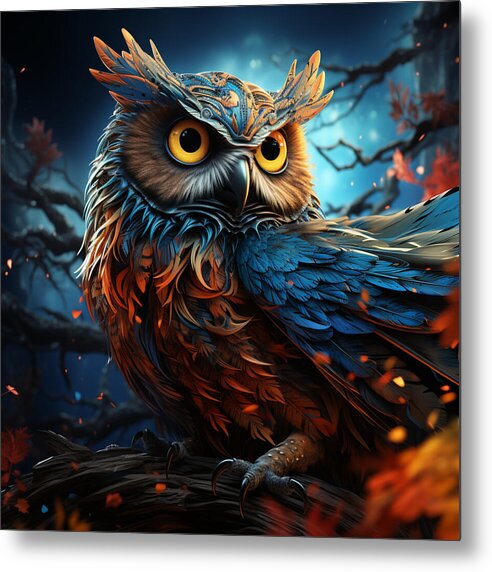 Celestial Watcher - Metal Print