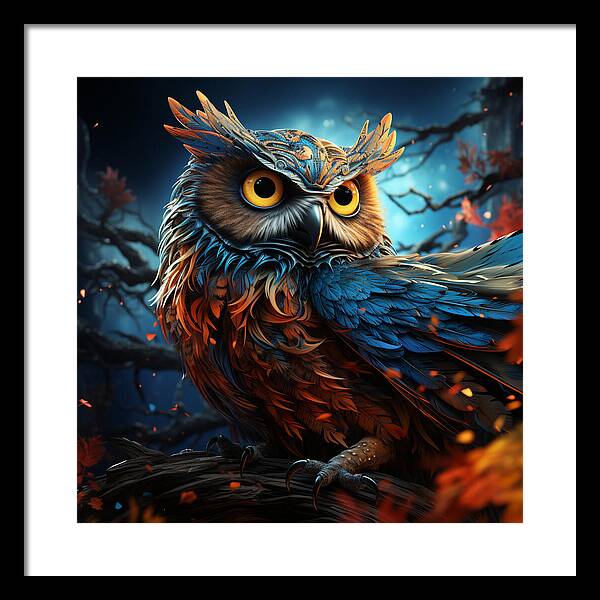 Celestial Watcher - Framed Print