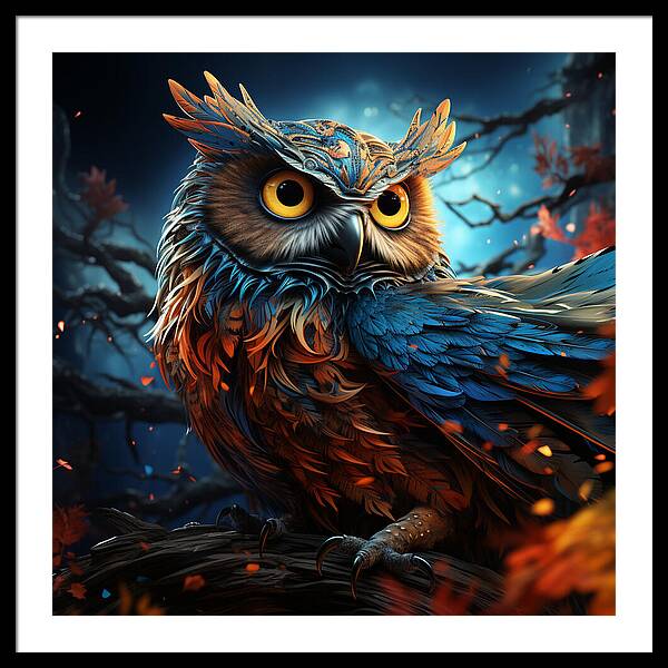 Celestial Watcher - Framed Print