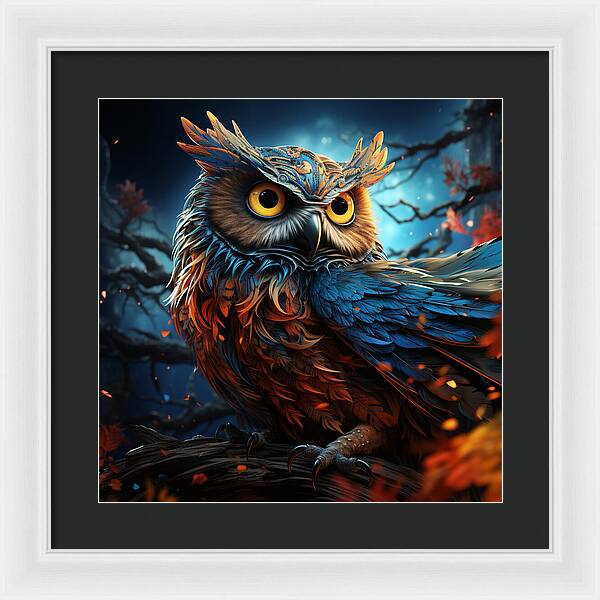 Celestial Watcher - Framed Print