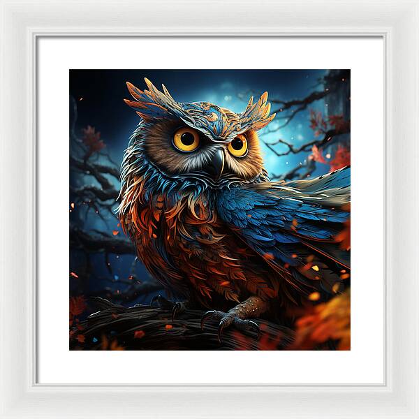 Celestial Watcher - Framed Print