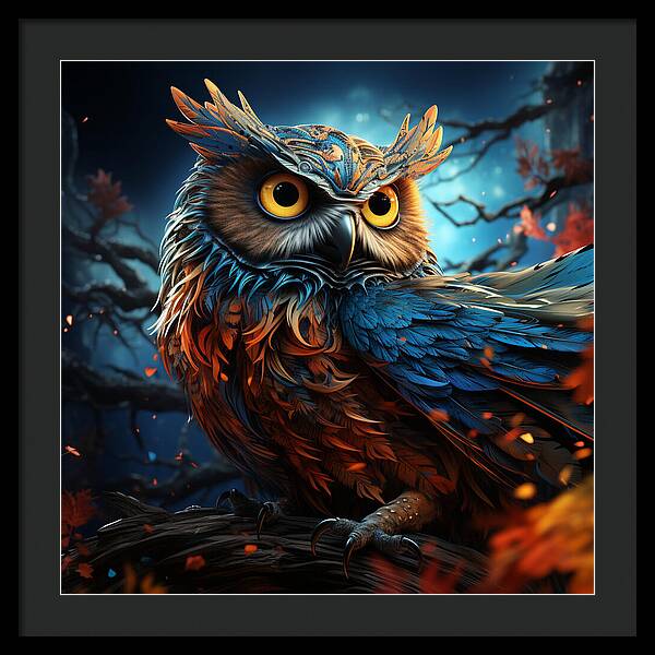 Celestial Watcher - Framed Print