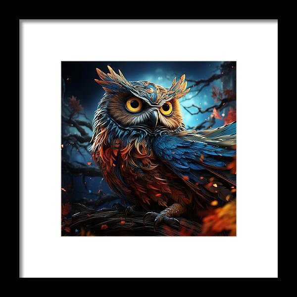 Celestial Watcher - Framed Print