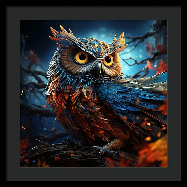 Celestial Watcher - Framed Print